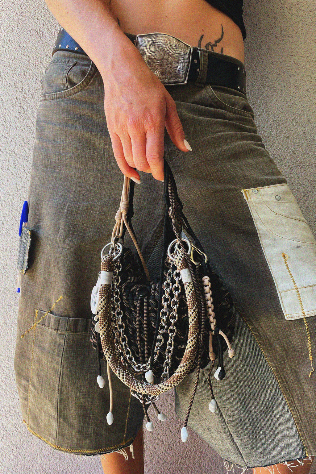 Baby Oriah — Black & Brown + chain